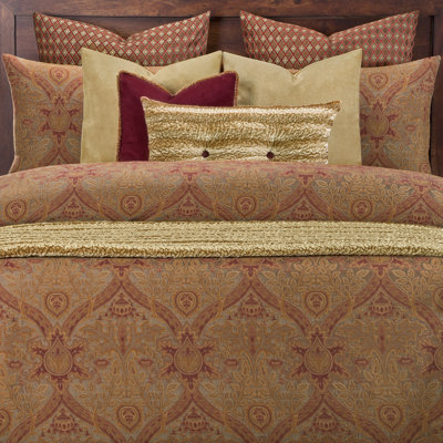 Cambridge Traditional Polyester Damask Duvet Cover