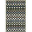 Erin Gates by Momeni Abbot Hand Tufted Wool Geometric Blue Area Rug-1493952458