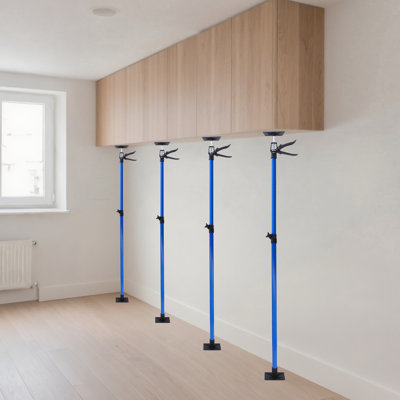 360° Rotating Adjustable Support Rod – 45° Tilt Stand, Height-adjustable With Quick-release Handle, Non-slip Tpr Pads & 150lbs Load Capacity