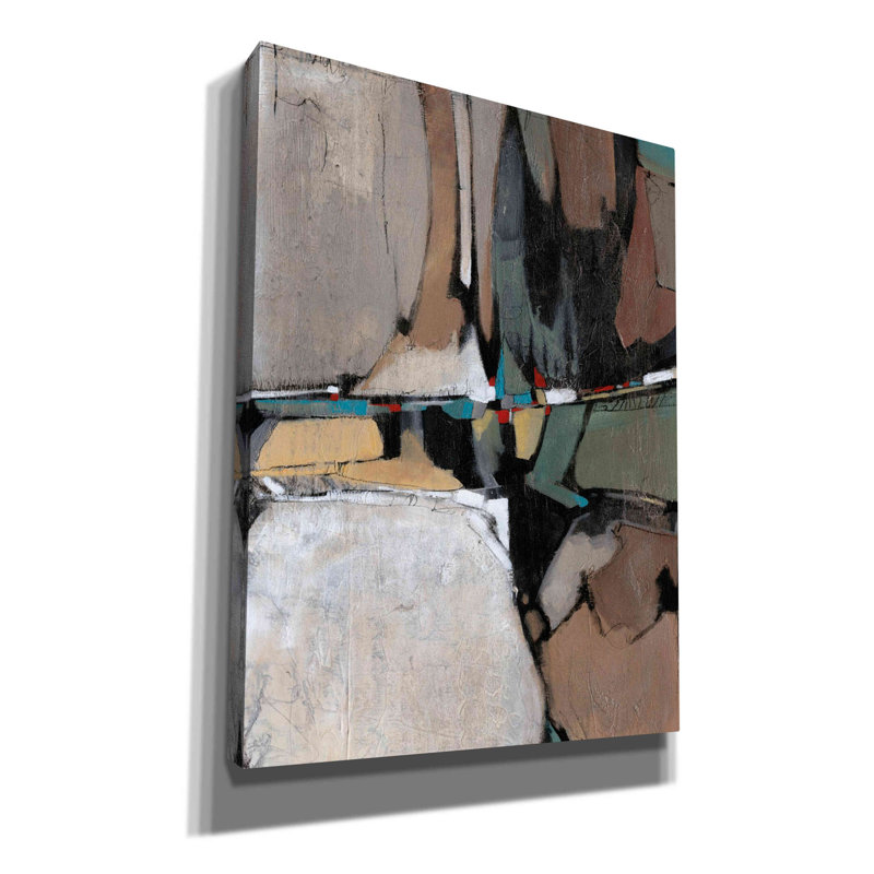 «Conjonction I» par Tim O'toole, art mural sur toile, H 16 po x l 12 po x P 0,75 po
