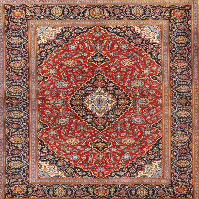 Rouge/beige oriental oriental Tapis décoratif