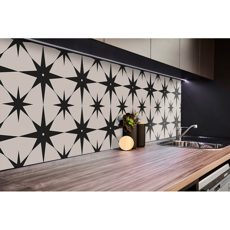 Self Adhesive Vinyl Splashback Sticker Wall Stickers 39,37x19,68 Inch Tile Peel and Stick Wall Tiles