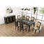 Mobilier de salle à manger espresso 1 pièce