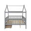 Lit double en bois avec 2 tiroirs-1734315071