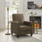 Tashira Home Theater Recliner, Upholstered armchair, Small Recliners for Small Spaces, Push Back Recliner-1908958714