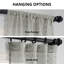 Rideaux transparents imitation lin Bracken-213553584-252518181