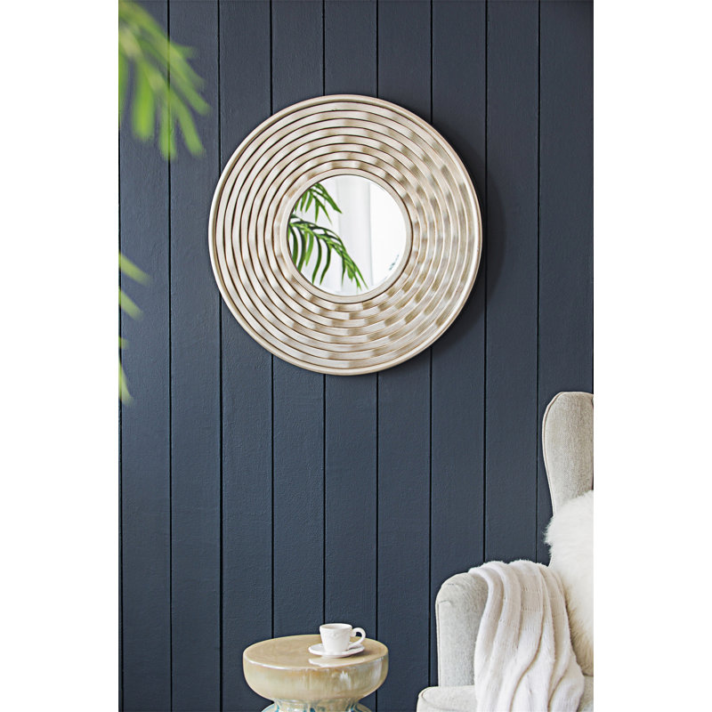 Miroir mural rond