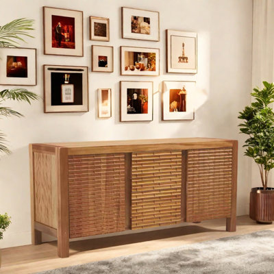 Solid Wood Large-Capacity Sideboard