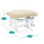 Chaise berçante avec repose-pieds, fauteuil oscillant et oscillant Hosier-818739854