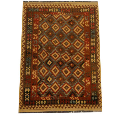 Azpeitia Wool Southwestern Indoor Rug
