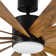 Windflower 12 - Blade Windmill Smart Ceiling Fan with Wall Control and LED Light Kit Included, Works With Alexa and iOS or Android App