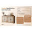 Buffet en bois avec 4 portes