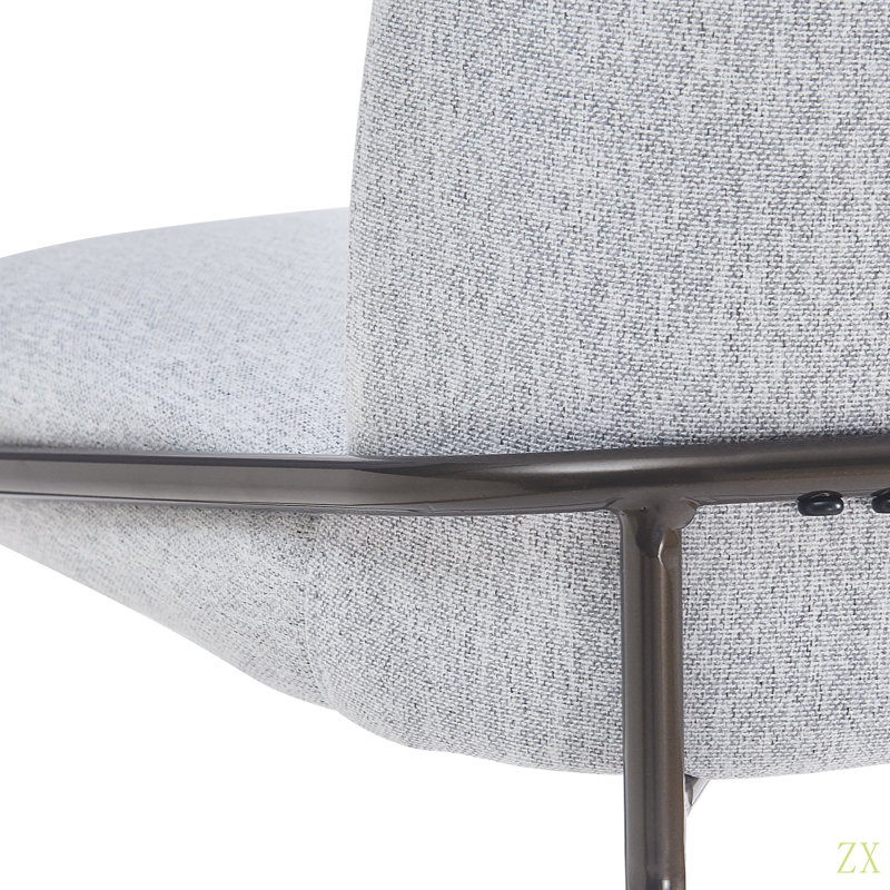 Ensemble de 2 tabourets de bar Galen, Blanc