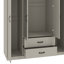 ALLINGTON 4 Door 2 Drawer Wardrobe With Mirror-113360811