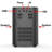 USB Projector Kit - AtmosFx Ghostly Apparitions on USB + Projector + 48" x 72" Large White Holographic Screen for Halloween Projection