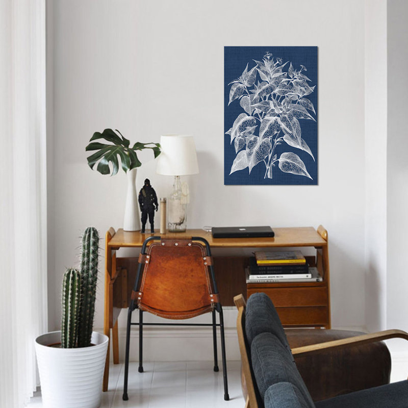 «Foliage Chintz III» par Vision Studio - reproduction d'art sur toile tendue avec châssis, H 18 po x l 12 po x P 1,5 po