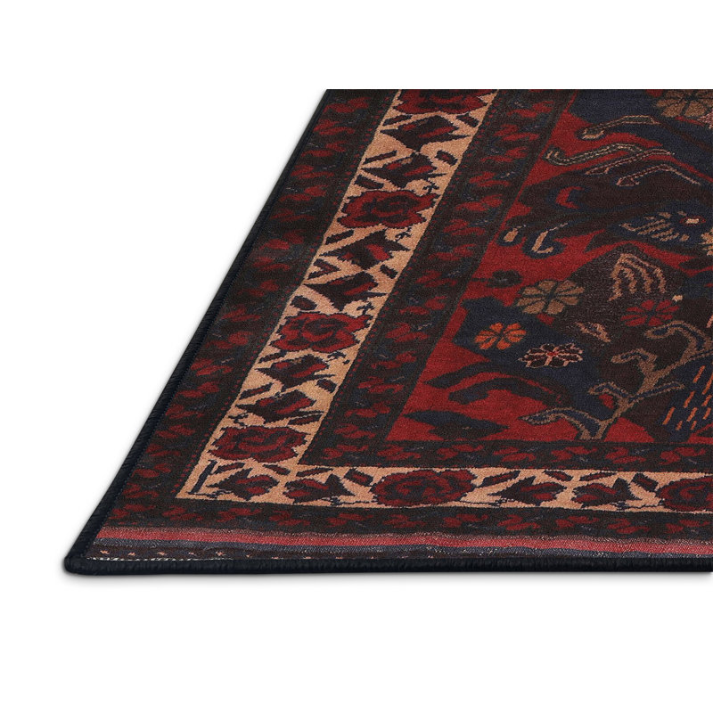 Oriental Indoor Rug, Rectangle 7' x 10'