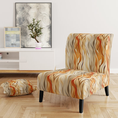 Fauteuil de chambre rembourré Coastal Driftwood Dreams Tropical