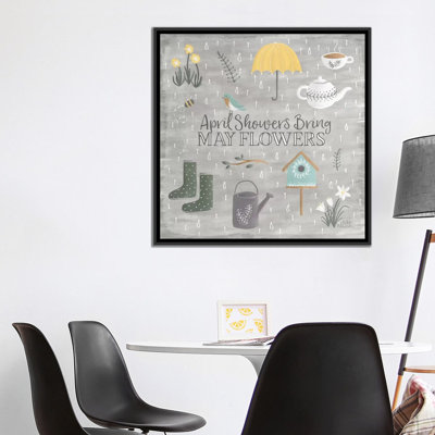 Smitten With Spring II by Laura Marshall - Gallery-Wrapped Canvas Giclée