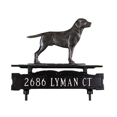 1-Line Lawn Address Sign