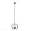 Luminaire suspendu en métal de style campagnard