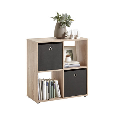 Pruett 70.1cm W Holzwerkstoff Cube Bookcase