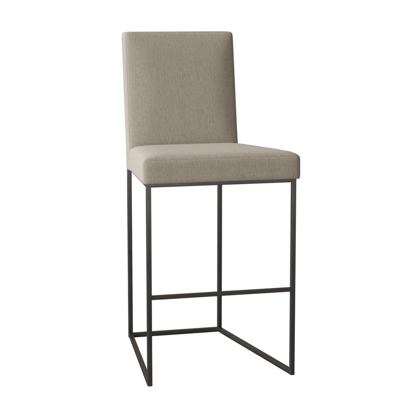 Ian 30" Bar Stool, Bronze, Hazelnut (9508 17)