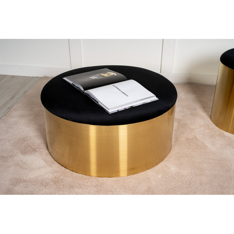Azzole 75cm Wide Pouf Ottoman