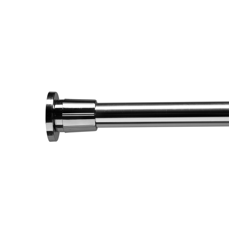 Tringle à rideau de douche télescopique de 43,30 po à 102,36 po chrome