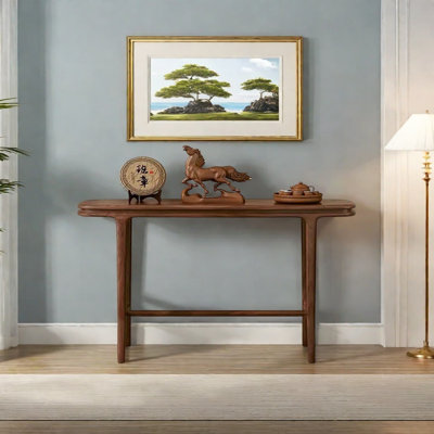 Modern Minimalist Solid Wood Console Table