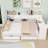 Wooden Daybed with Storage Drawers and Adjustable Study Desk-685555955-685555952