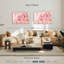 Rose rose fraîche-6702329-6702325