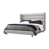 Ornette Upholstered Wingback Bed