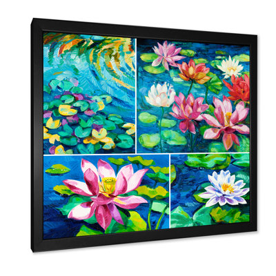 " Water Lily Painting " Painting Print
