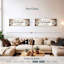 «Welcome To Our Home Typographie I», reproduction sur toile-1187553008
