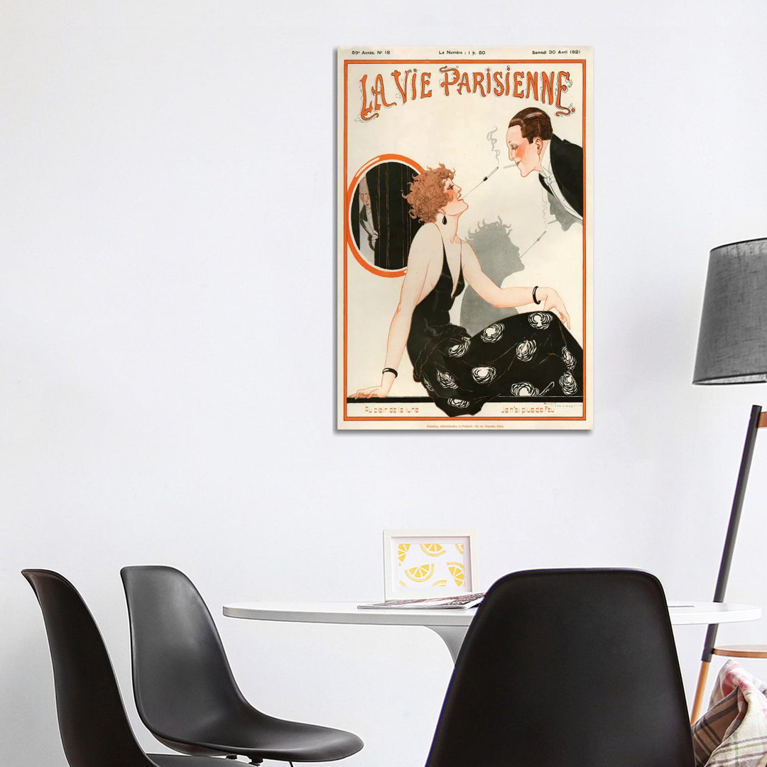 1921 La Vie Parisienne Magazine Cover by The Advertising Archives - Gallery-Wrapped Canvas Giclée on Canvas