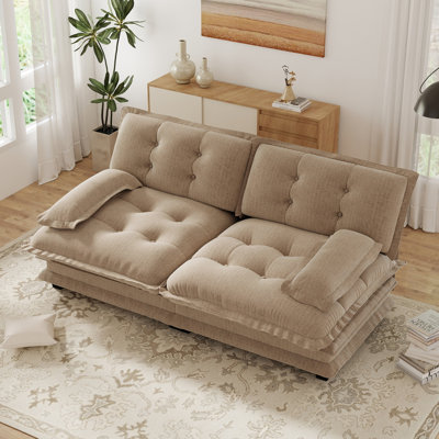 77 "canapé-lit en chenille moderne et confortable pour le salon