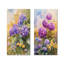 Country hortensias et fleurs sauvages I - impressions sur toile florales 2 panneaux-1929977425-1929977424