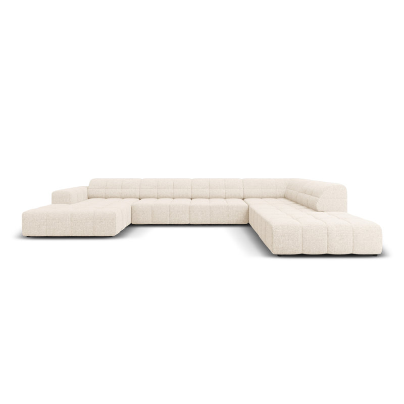 Chicago Modular Corner Sofa, Light Beige, Right Hand Facing