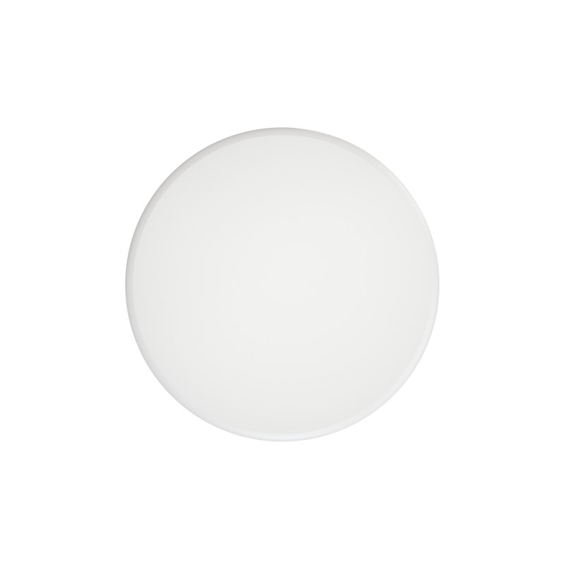 Iolite Outdoor Circular Coffee Table, White