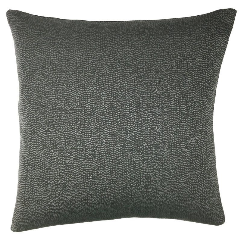 Coussin intérieur / extérieur Feather, 22 po x 22 po, Étain