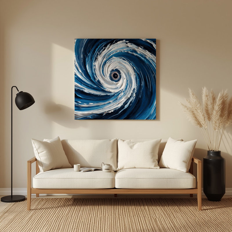 Art mural en métal Sci Fi Pulsar, H 96 po x l 96 po x P 0,05 po