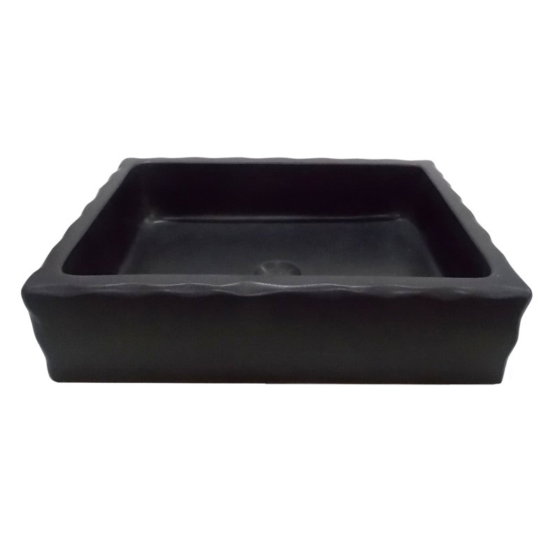 Lavabo de salle de bain vasque rectangulaire Honed