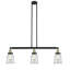 Luminaire suspendu linéaire pour îlot de cuisine à 3 lumières Galaviz-32985319-32985310-32985309