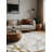 Machine Washable Gray Area Rug-329066145