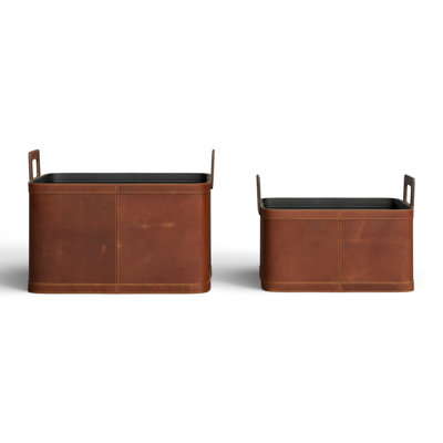Handmade Storage Bin - Set of 2