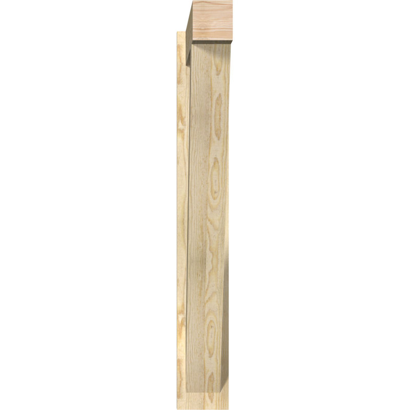 Pavé traditionnel traditionnel, P 32 po x H 44 po, Sapin Douglas de 8 po (sciage brut)