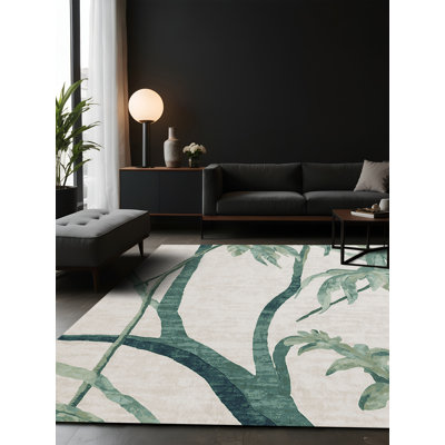 Silky Soft Plush Grey Area Rug