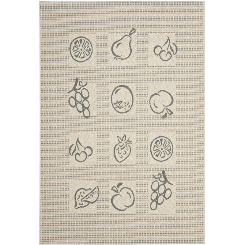Courtyard Performance Rug, 5' 3" x 7' 7"
