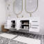 Ensemble de meuble-lavabo double mural 72 po Spring-1392428445